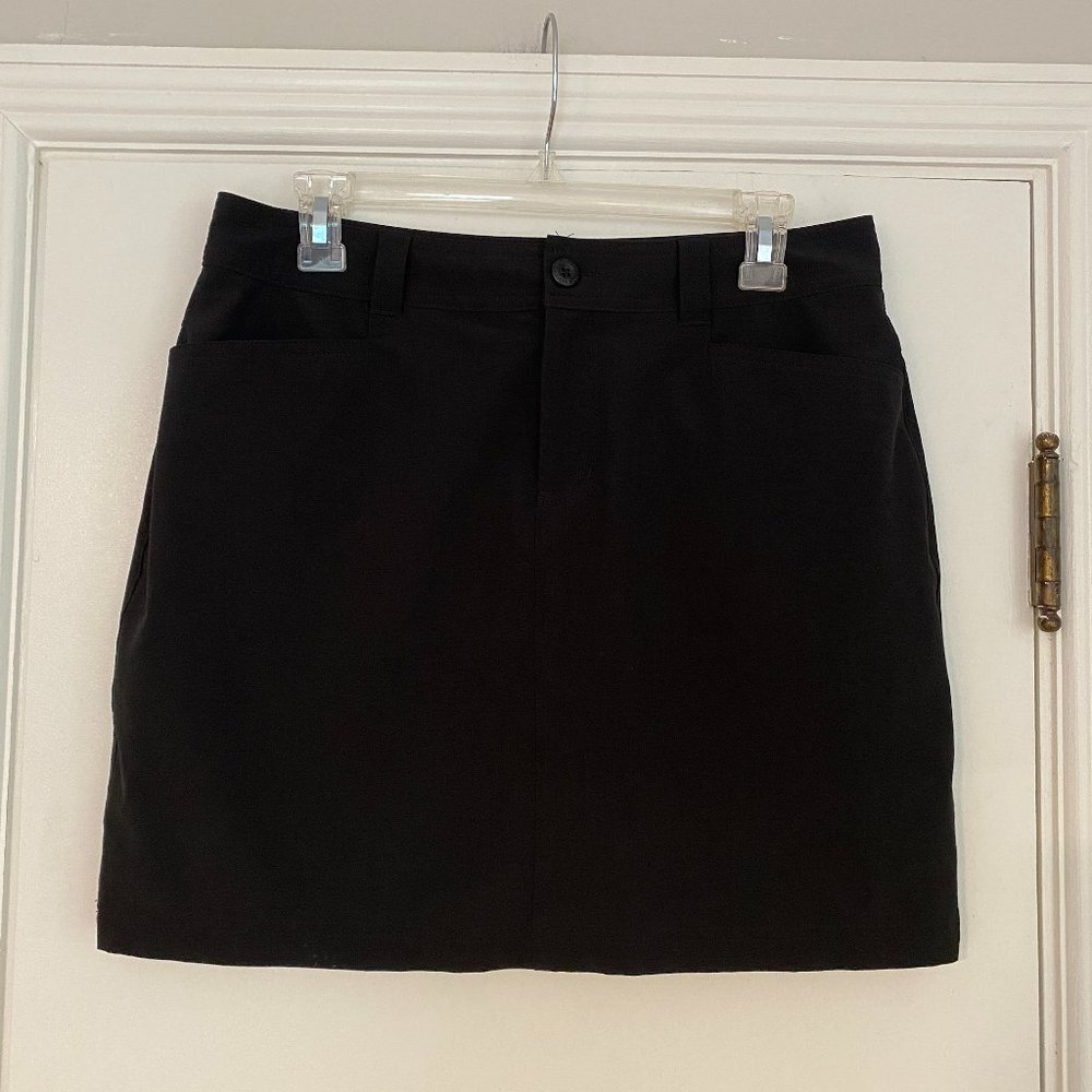 Eddie Bauer Sport Active Adventurer 2.0 Skort Black Size 6